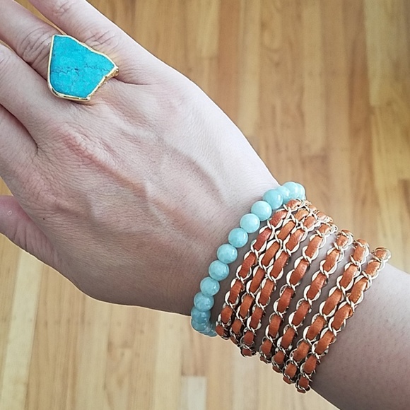 Jewelry - New Orange Wrap Bracelet